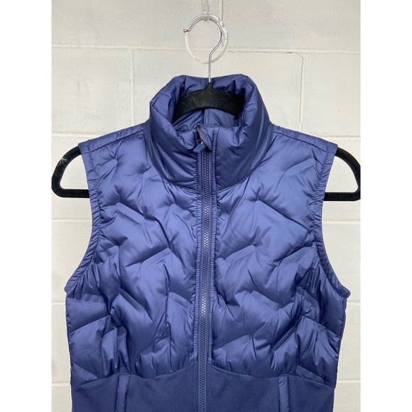 NWT Calia Cold Dash Run Vest Puffer Insulated Reflective Athletic XXL Blue - Picture 3 of 7
